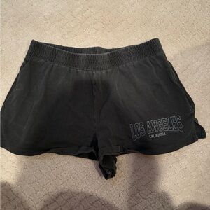 Los Angeles California Black Women's Shorts